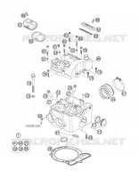 CULASSE pour Husqvarna FS 450 E 2006