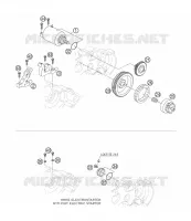DEMARREUR ELECTRIQUE pour Husqvarna FS 450 E 2006