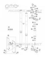 FOURCHE / T DE FOURCHE pour Husqvarna FS 450 E 2006