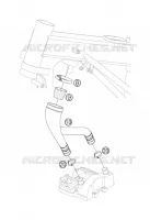 VENTILATION MOTEUR pour Husqvarna FS 450 E 2006