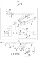 BRAS OSCILLANT  pour Husqvarna FE 450 2011