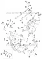 CADRE pour Husqvarna FE 450 2011