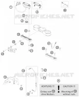 CONTACTEUR A CLE pour Husqvarna FE 450 2011