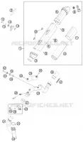 ECHAPPEMENT pour Husqvarna FE 450 2011