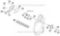 POMPE A EAU pour Husqvarna FE 450 2011