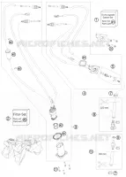 POMPE A ESSENCE pour Husqvarna FE 450 2011