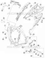 CADRE pour Husqvarna TE 250 2014