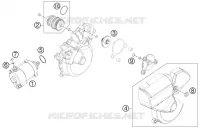 DEMARREUR ELECTRIQUE pour Husqvarna TE 250 2014