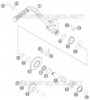 KICK pour Husqvarna TE 250 2014