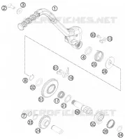 KICK pour Husqvarna TE 250 2012
