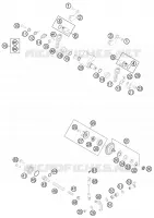 VALVE D'ECHAPPEMENT pour Husqvarna TE 250 2012