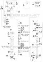 AMORTISSEUR (PIECES) pour Husqvarna TE 250 2011