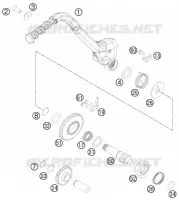 KICK pour Husqvarna TE 250 2011
