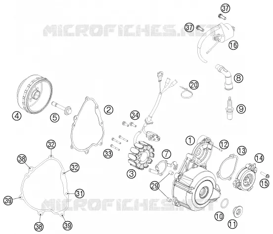 ALLUMAGE Husqvarna Husaberg 250 2013 FE 250  FE 250