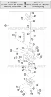 CARBURATEUR pour Husqvarna TE 125 2013
