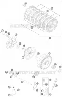 EMBRAYAGE pour Husqvarna TE 125 2013