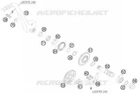 KICK pour Husqvarna TE 125 2013