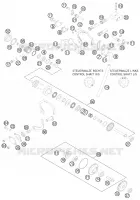 VALVE D'ECHAPPEMENT pour Husqvarna TE 125 2013