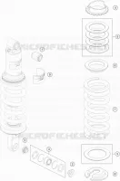 AMORTISSEUR (PIECES) pour Husqvarna SVARTPILEN 701 2019