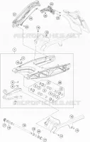 BRAS OSCILLANT  pour Husqvarna SVARTPILEN 701 2019