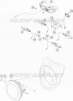 PHARE / FEU ARRIERE pour Husqvarna SVARTPILEN 701 2019