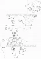 RESERVOIR / SELLE pour Husqvarna SVARTPILEN 701 2019