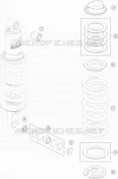 AMORTISSEUR (PIECES) pour Husqvarna VITPILEN 701 2020