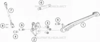 BEQUILLE LATERALE / CENTRALE pour Husqvarna VITPILEN 701 2020