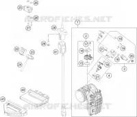 BOITIER PAPILLON INJECTION pour Husqvarna VITPILEN 701 2020
