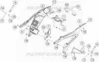 BOUCLE ARRIERE pour Husqvarna VITPILEN 701 2020