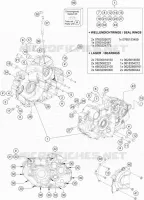 CARTER MOTEUR pour Husqvarna VITPILEN 701 2020