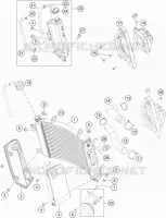 CIRCUIT DE REFROIDISSEMENT pour Husqvarna VITPILEN 701 2020