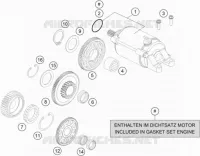 DEMARREUR ELECTRIQUE pour Husqvarna VITPILEN 701 2020