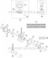 VILEBREQUIN / PISTON pour Husqvarna VITPILEN 701 2020