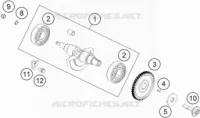ARBRE D'EQUILIBRAGE pour Husqvarna VITPILEN 401 2020