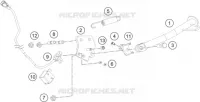 BEQUILLE LATERALE / CENTRALE pour Husqvarna VITPILEN 401 2020
