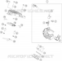BOITIER PAPILLON INJECTION pour Husqvarna VITPILEN 401 2020