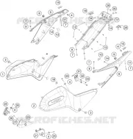 CACHES LATERAUX pour Husqvarna VITPILEN 401 2020