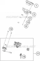 CONTACTEUR A CLE pour Husqvarna VITPILEN 401 2020