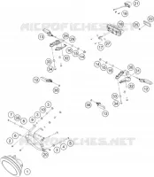 PHARE / FEU ARRIERE pour Husqvarna VITPILEN 401 2020