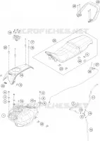 RESERVOIR / SELLE pour Husqvarna VITPILEN 401 2020