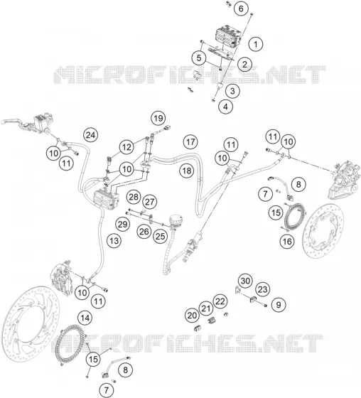 SYSTEME DE FREIN ABS Husqvarna Husqvarna 401 2020 VITPILEN 401  VITPILEN 401 - B.D.