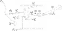 BEQUILLE LATERALE / CENTRALE pour Husqvarna VITPILEN 401 2020