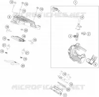 BOITIER PAPILLON INJECTION pour Husqvarna VITPILEN 401 2020