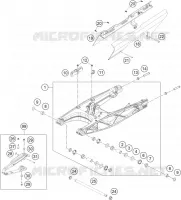 BRAS OSCILLANT  pour Husqvarna VITPILEN 401 2020