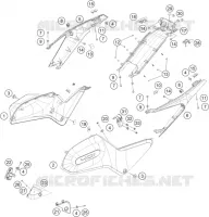 CACHES LATERAUX pour Husqvarna VITPILEN 401 2020