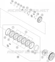 EMBRAYAGE pour Husqvarna VITPILEN 401 2020