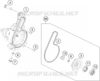 POMPE A EAU pour Husqvarna VITPILEN 401 2020