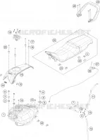 RESERVOIR / SELLE pour Husqvarna VITPILEN 401 2020