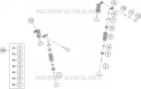SOUPAPES pour Husqvarna VITPILEN 401 2020